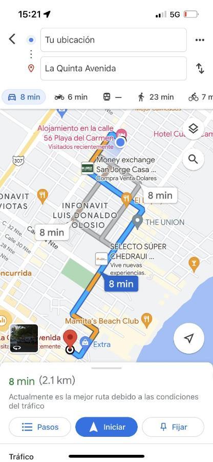 Alojamiento En La Calle 56 Playa Del Carmen Esterno foto